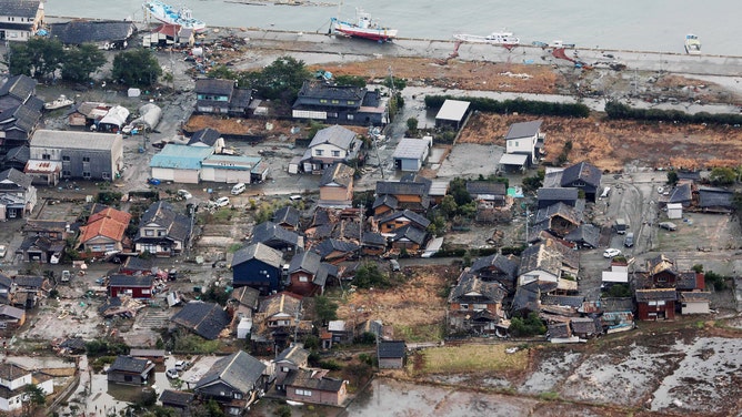 Destruction from Japan earthquake seen from space | Fox Weather