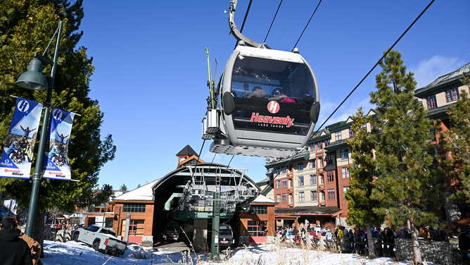 FILE - CALIFORNIA, USA - JANUARY 14: A view of Heavenly gondola in South Lake Tahoe, California, United States on January 14, 2024. (Photo by Tayfun Coskun/Anadolu via Getty Images)