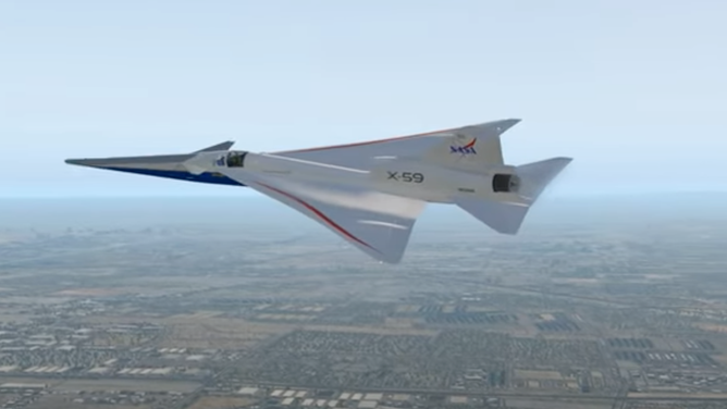 NASA To Reveal Super Quiet X-59 Supersonic Jet | Fox Weather