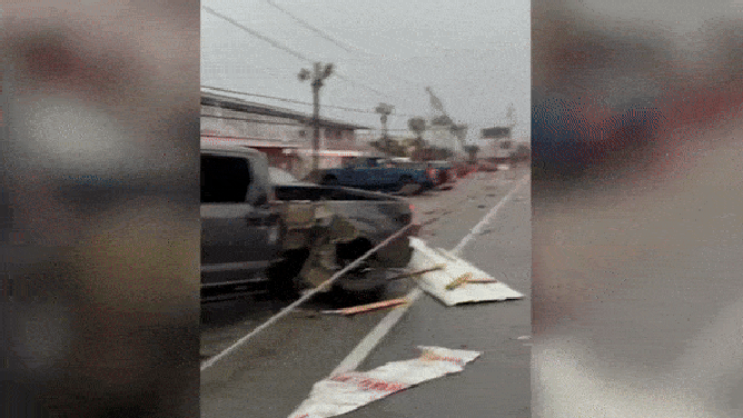 Aftermath of tornado in Panama City Beach, Florida. Jan. 9, 2024.
