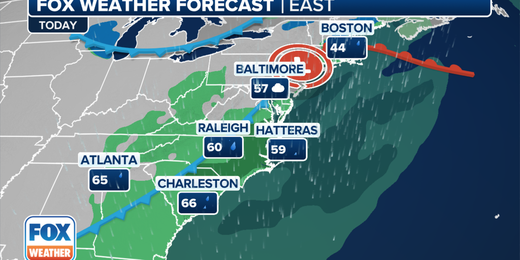 Rain, snow to dampen plans for millions in eastern US through Friday ...