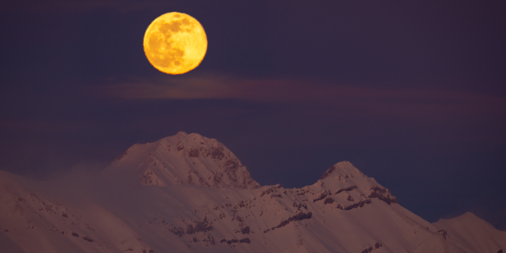 Full Snow Moon: When and where to see second full Moon of 2024 this ...