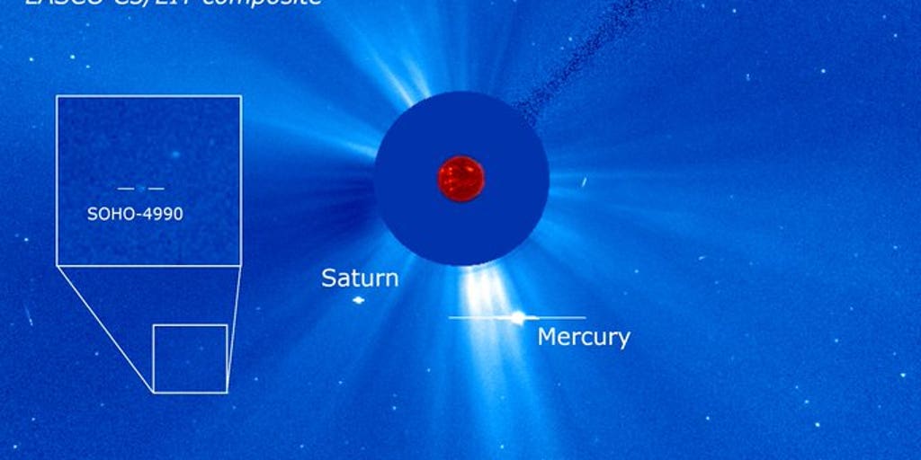 La cometa 5.000 che sfiora il Sole potrebbe essere avvistata durante un'eclissi solare totale ad aprile