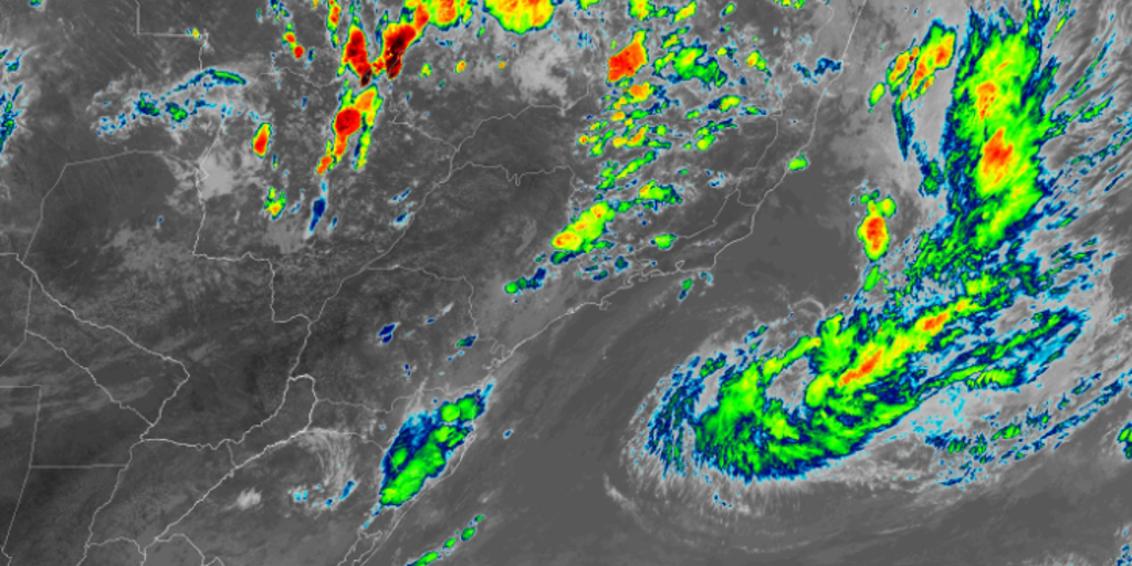 Se forma depresión subtropical frente a las costas de América del Sur Se forma depresión subtropical frente a las costas de América del Sur