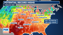 Soaring temperatures could shatter over 300 temperature records to close out February