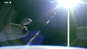 Ax-3 European astronaut mission departs International Space Station after Florida storms hamper return