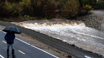 California faces rare tornado threat as flooding rain soaks waterlogged state