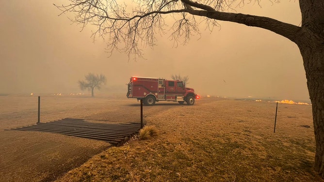 Greenville Fire-Rescue said it had deployed teams in Canadian and Wheeler in the Panhandle, and were