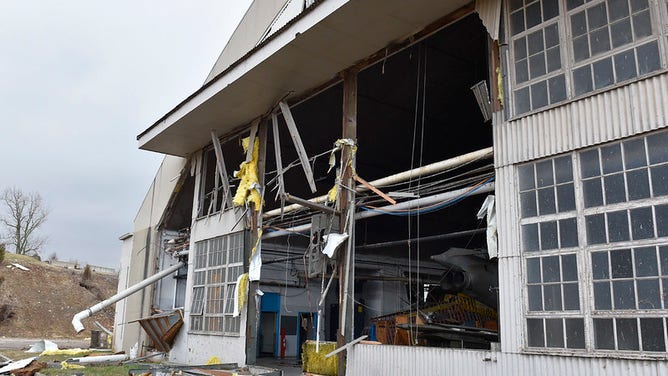 Wright-Patterson Airforce Base damage