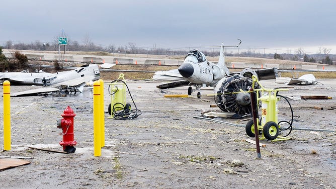 Wright-Patterson Airforce Base damage