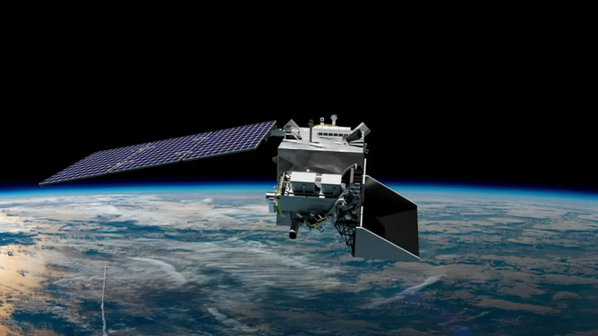 NASA PACE mission rendering