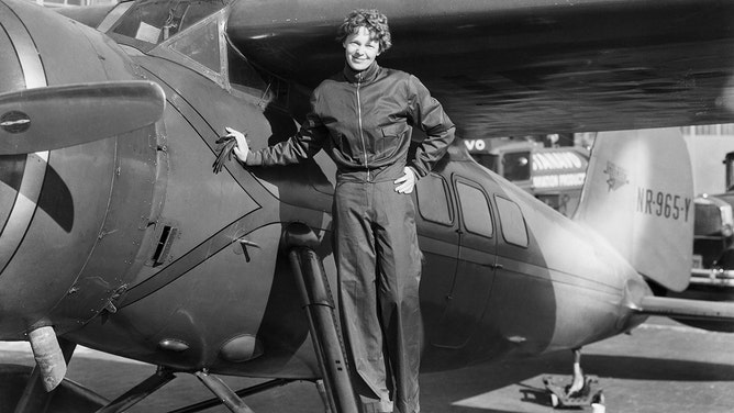 Amelia Earhart was the first woman to cross Atlantic.