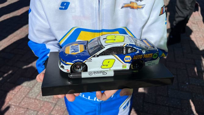 Scenes from the 66th annual Daytona 500 at Daytona International Speedway in Florida on Feb. 19, 2024. Florida storms caused officials to delay the race until Monday afternoon.