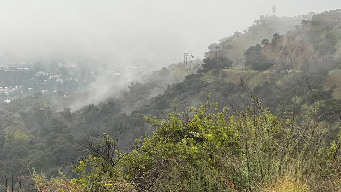 Torrential rain and damaging wind gusts were reported in California on Monday, Feb. 5, 2024.