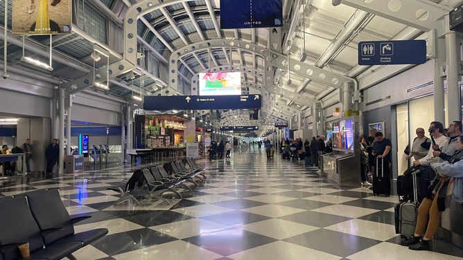 Chicago O'Hare storm