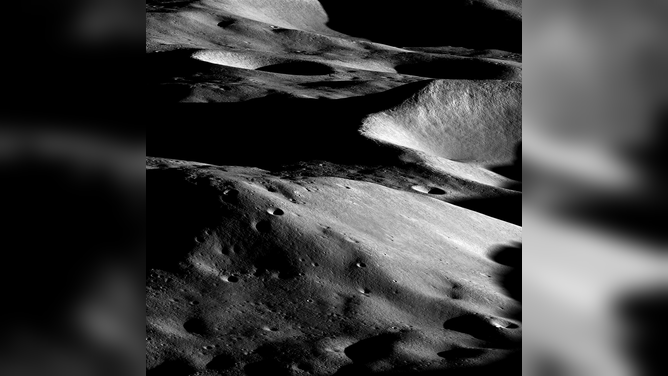 Malapert Massif on the moon