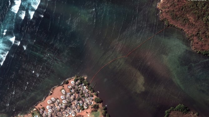 New Maxar satellite imagery of oil spill near Tobago