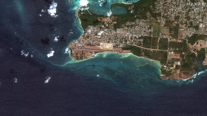 New Maxar satellite imagery of oil spill near Tobago