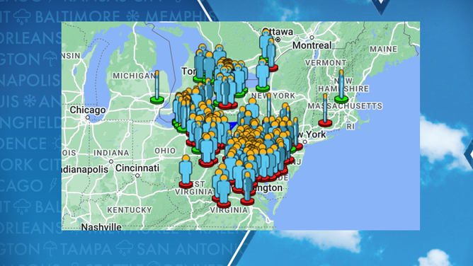 Fireball reports from Wednesday evening