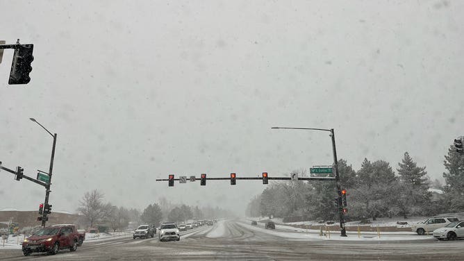 Snowfall in Douglas County, CO