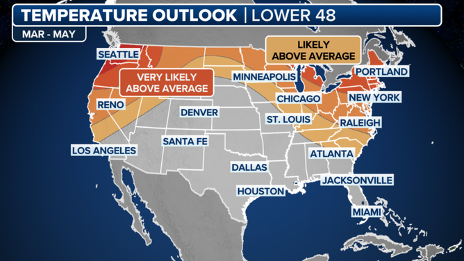 NOAA Spring forecast