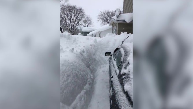 Heavy snow in Nova Scotia