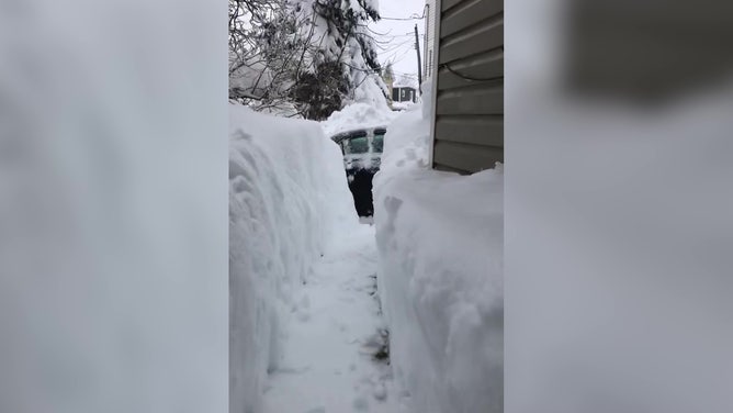 Heavy snow in Nova Scotia