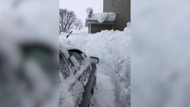 Heavy snow in Nova Scotia
