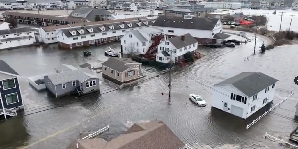 Hampton Beach in New Hampshire flooded again Fox Weather
