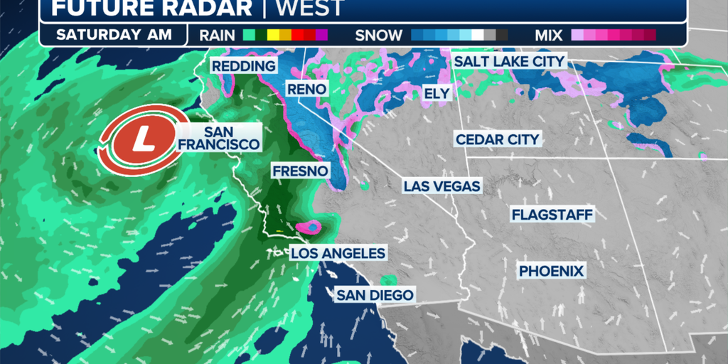 Atmospheric river storm threatens Southern California with flooding ...