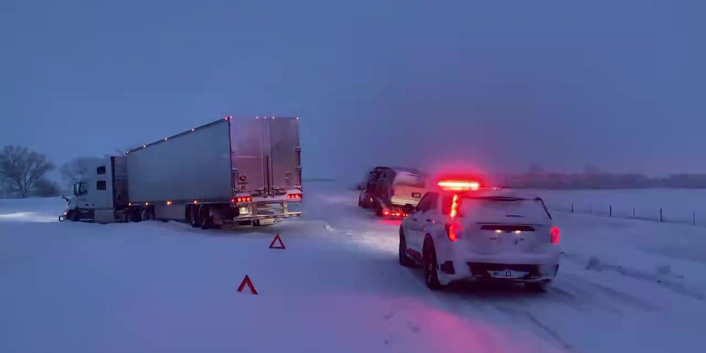 Record snow shut down 128-mile stretch of Nebraska’s I-80 | Fox Weather