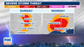 Multiday severe weather risk ramps up on Sunday across Plains
