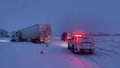 Record snows shut down 128-mile stretch of Nebraska&rsquo;s I-80