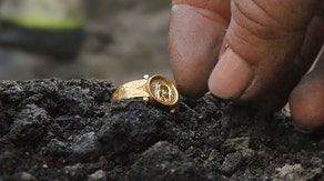 Gold ring with mark of Christ lost 500 years ago recently found in excellent condition