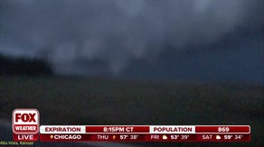 FOX Weather Storm Tracker cameras capture video of intense tornado sweeping through Plains