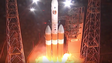 Watch fiery Delta IV Heavy rocket launch one final time before retirement