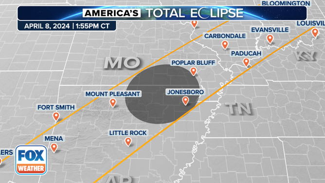 Eclipse Path Missouri