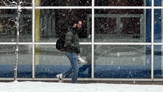 The beginning of spring has brought with it a snowy theme in Madison, Wisconsin, on Friday. The snowy weather has caused a difficult morning commute and travel complications for students trying to fly out for spring break.