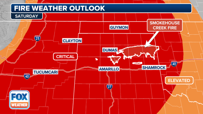 Texas wildfire firefighters face renewed challenges of wind, dry air as ...