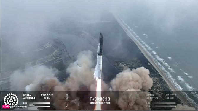 Starship Super Heavy's third integrated flight test successfully launched from its tower on Thursday morning amidst a deafening roar from Boca Chica, Texas. 