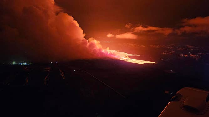 Coverage from the volcanic fissure eruption on Iceland's Reykjanes Peninsula.