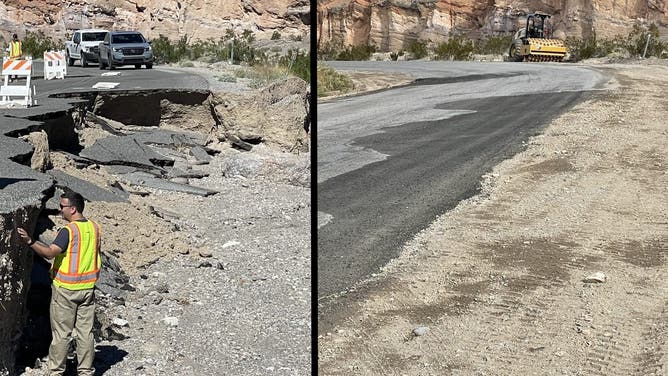 Death Valley Roads Reopen