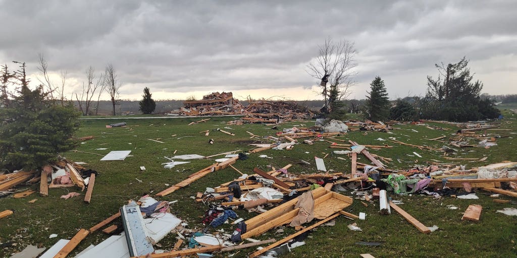 Tornadoes Cause Damage in Omaha, Nebraska