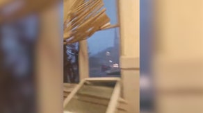 Watch: Window explodes open as EF-1 tornado strikes post office in Bucyrus, Ohio