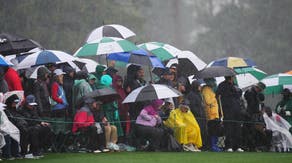 First round of Masters Tournament delayed due to thunderstorms, rain