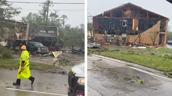 Deadly severe weather outbreak slams New Orleans with flash flooding, tornadoes across South