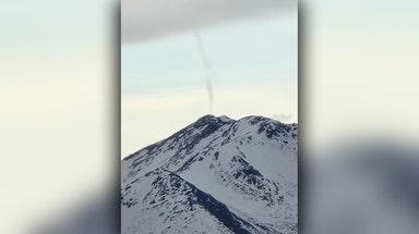 Rare tornado spotted in Alaska's Chugach State Park may only be state's 5th on record