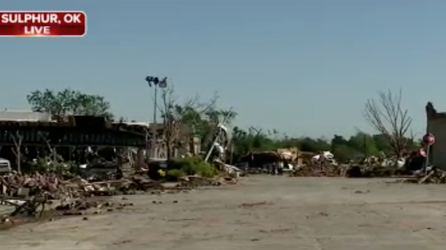 Multiple EF-3 tornadoes lay ruin to Oklahoma communities during deadly tornado outbreak