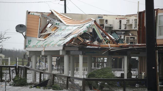 Hurricane Harvey Slams Into Texas Gulf Coast