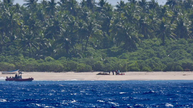 Stranded Sailors Rescued After Writing 'HELP' On Beach Of Remote ...